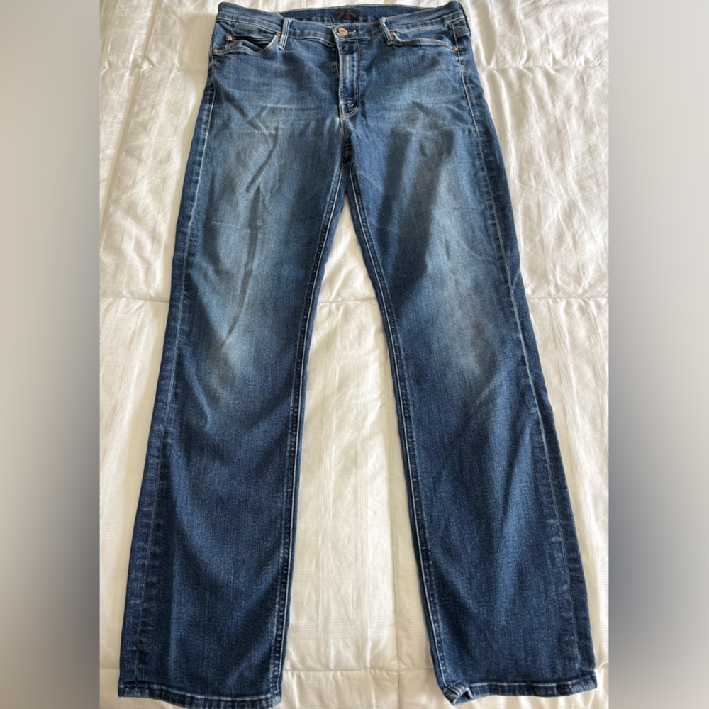 MOTHER size 31 the mid rise dazzler ankle
